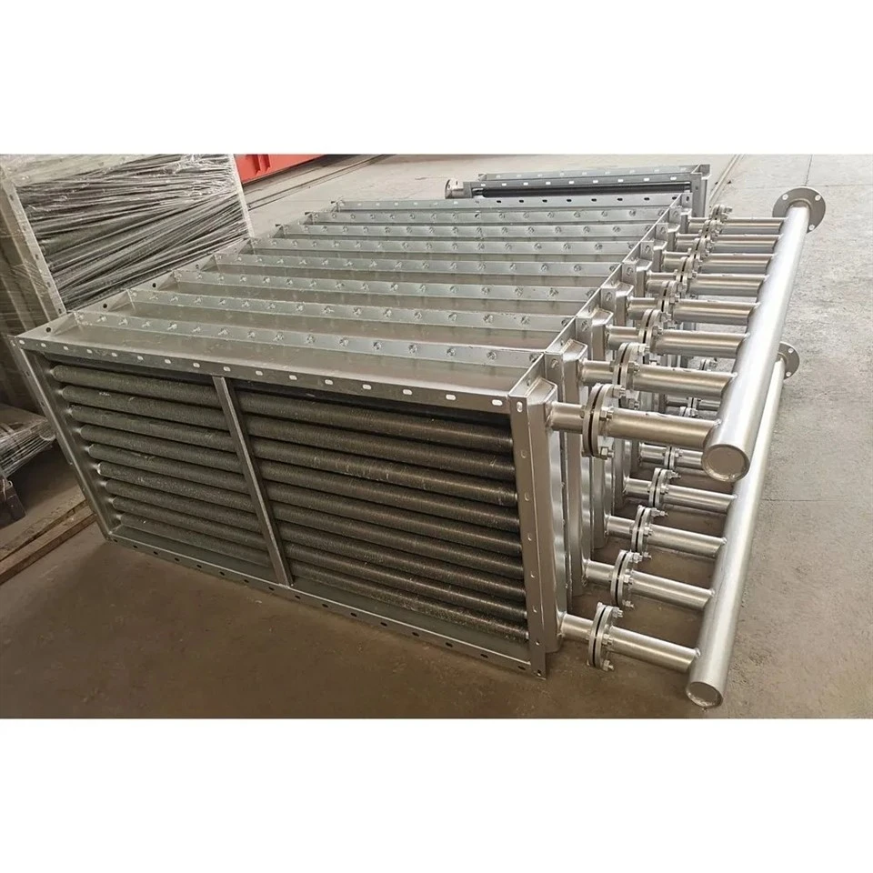 Hylita China Factory Supply Stainless Steel Carbon Steel Industrial Fin Tube Steam Air Heater Heat Exchanger CE TUV Certified factory